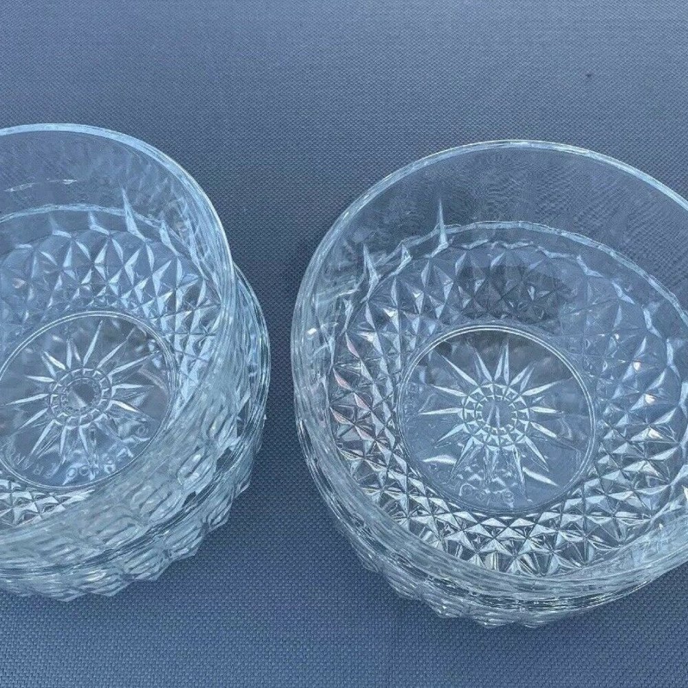 Arcoroc France Clear Glass Berry Dessert Bowl Cand